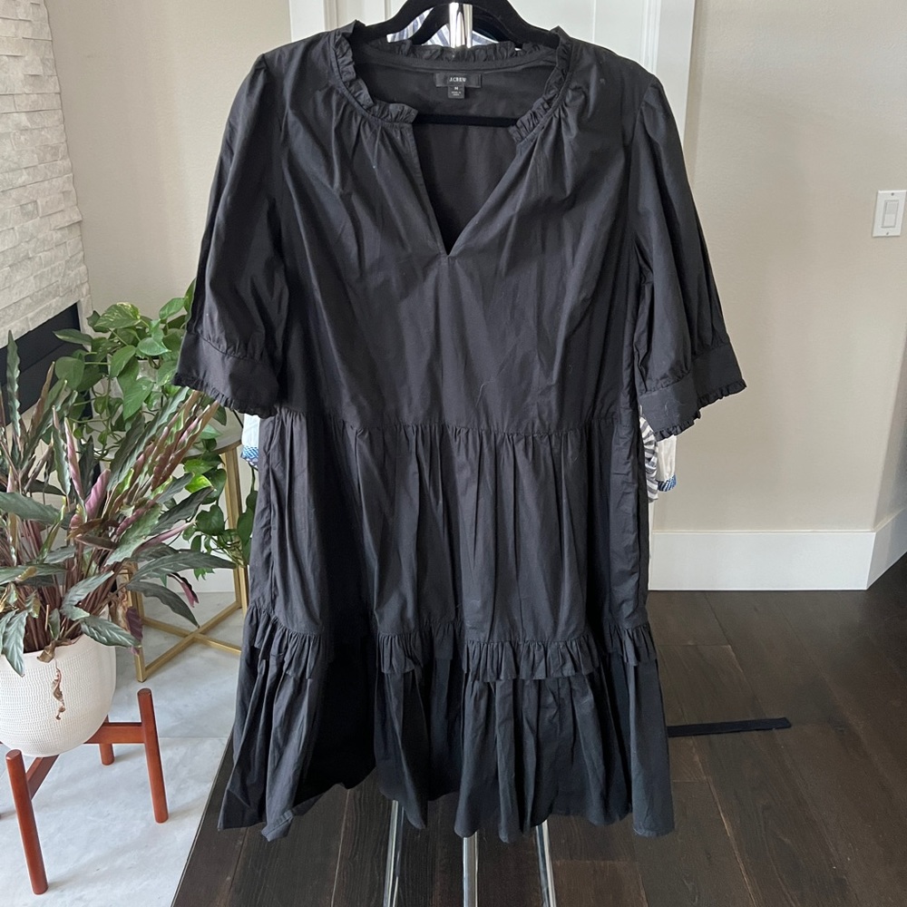 NWOT J.Crew Tiered Cotton Dress Sz. Medium